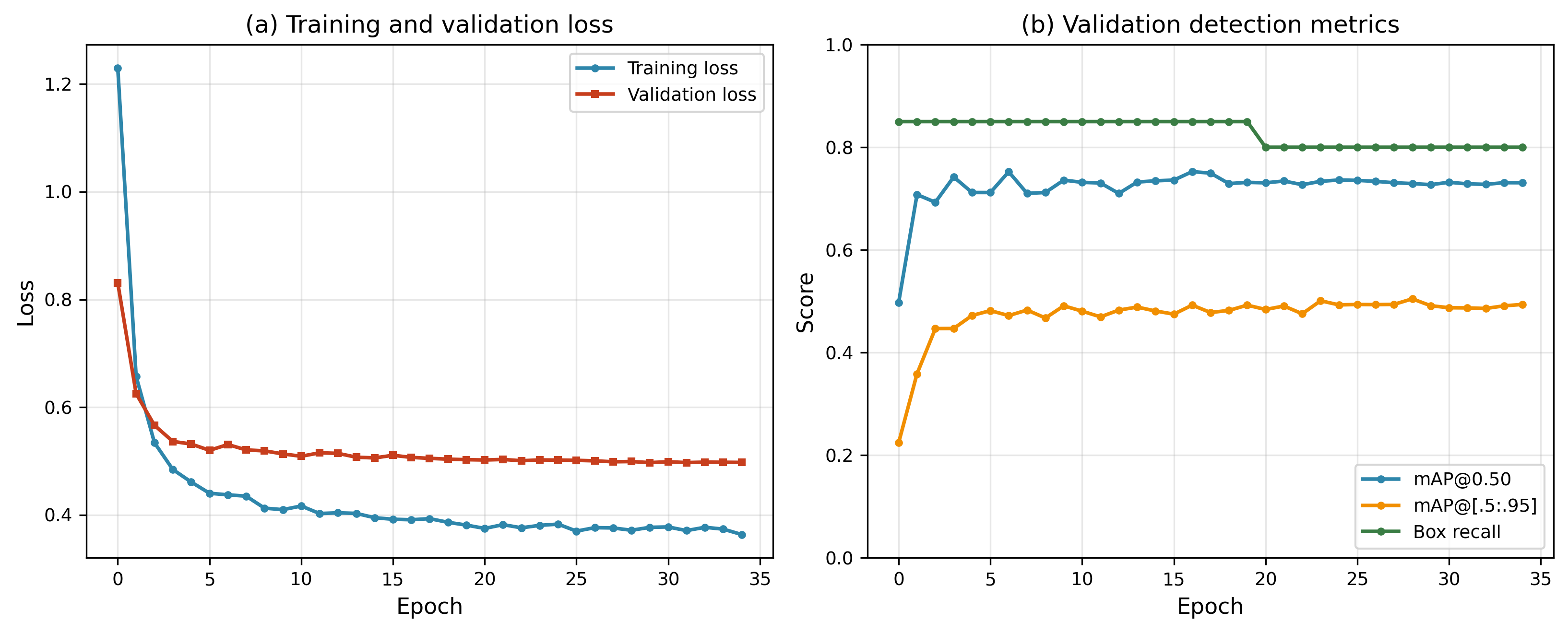 DeepForest model training curve showing validation accuracy over epochs